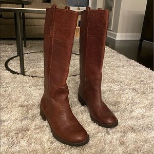 Lucky Brand leather knee high boots